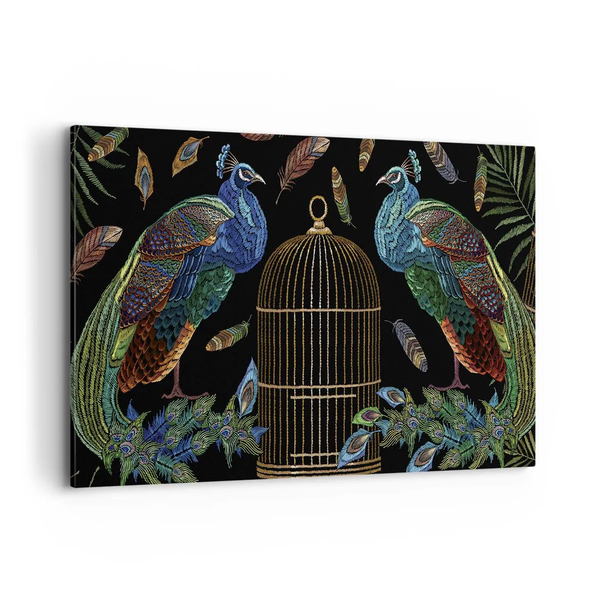 Schilderen op canvas - In koninklijke gewaden - 100x70 cm