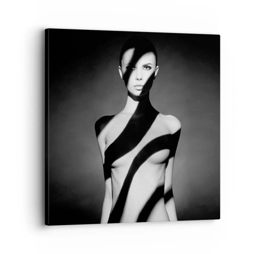 Schilderen op canvas - In glans en schaduw - 30x30 cm
