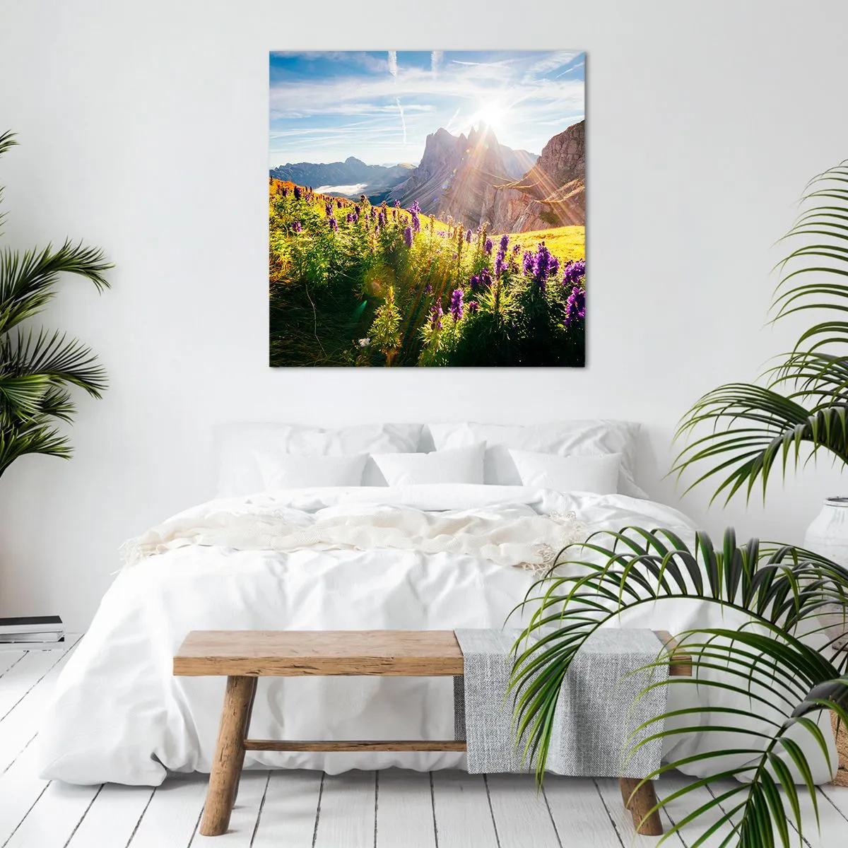 Schilderen op canvas - Het geheime leven van kruiden - 70x70 cm