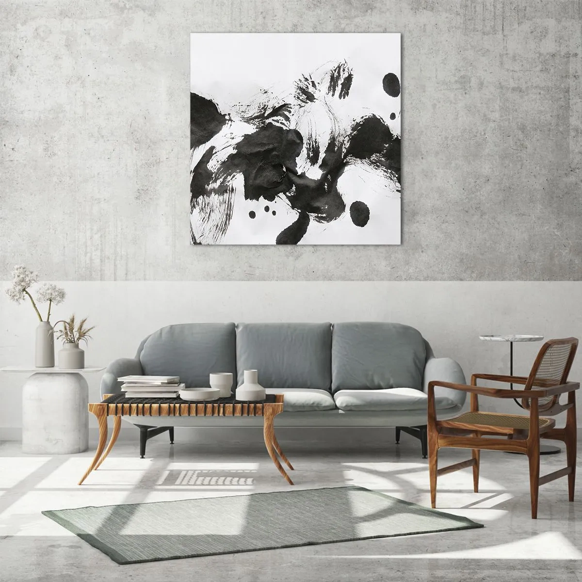 Schilderen op glas - Is er een methode voor de waanzin? - 30x30 cm