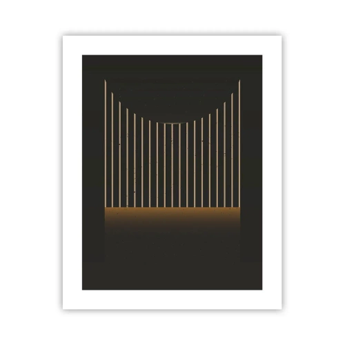 Poster - Verken de duisternis - 40x50 cm