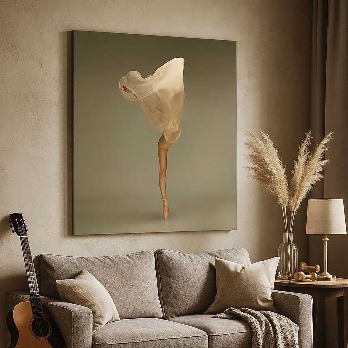 Schilderen op canvas - Het zal snel omhoog vliegen - 30x30 cm