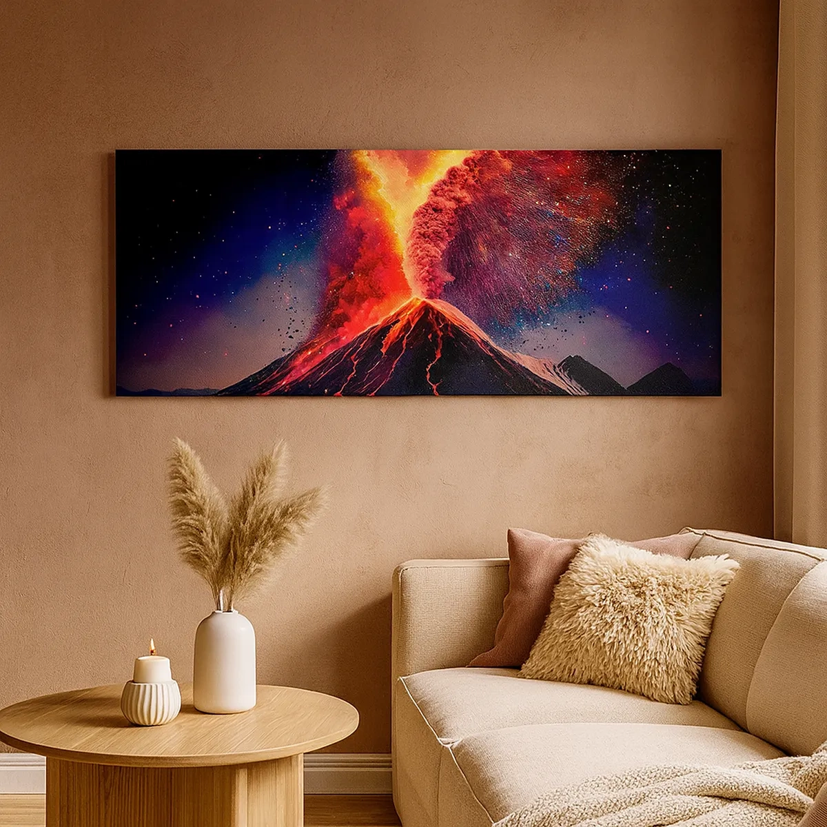 Schilderen op canvas - Schoonheid en verschrikking - 30x30 cm