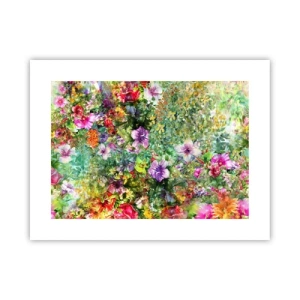Poster - In bloemen voor verderf - 40x30 cm
