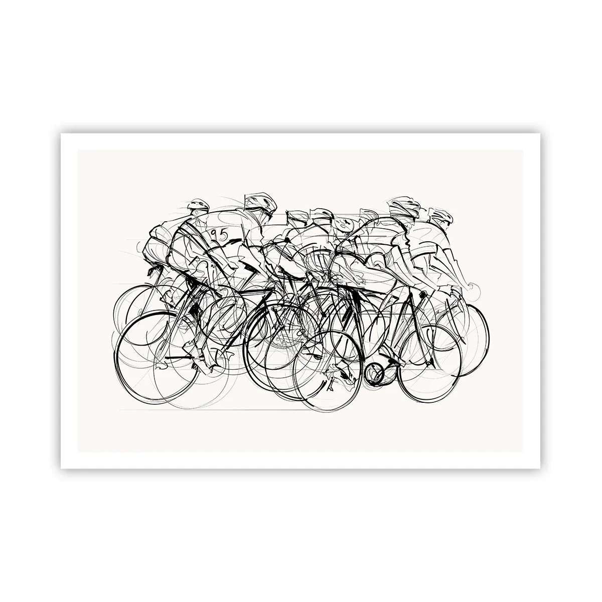 Poster - Samen als team - 100x70 cm