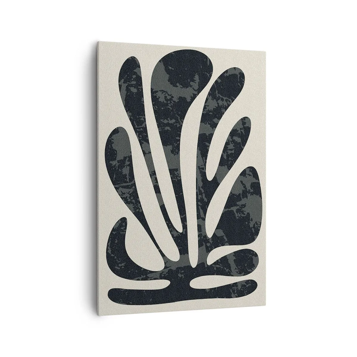 Schilderen op canvas - Meervingerige abstractie - 70x100 cm