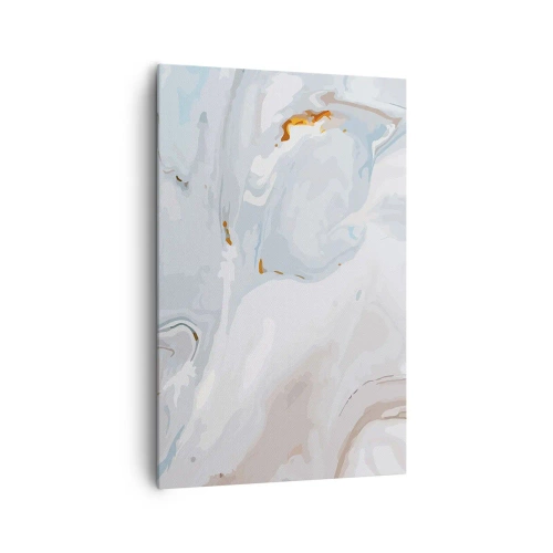 Schilderen op canvas - Het wit is verheven - 80x120 cm
