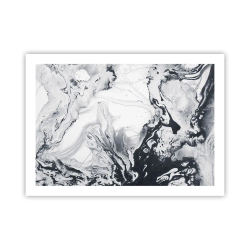 Poster - Het binnenste van de aarde - 70x50 cm