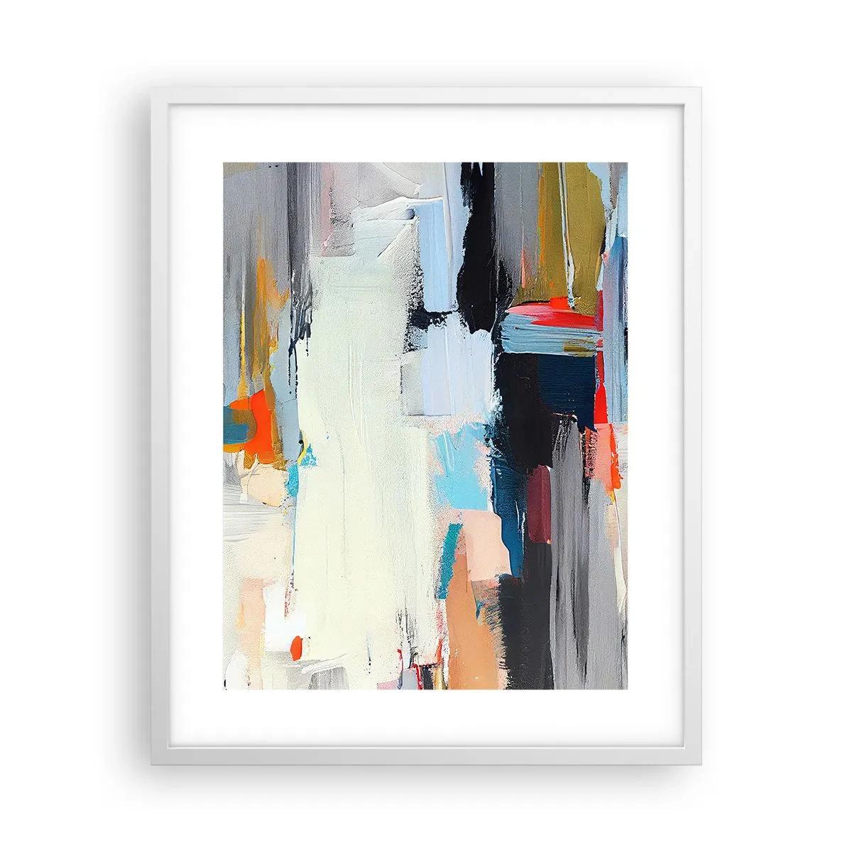 Poster in een witte lijst - Is er een methode? - 40x50 cm