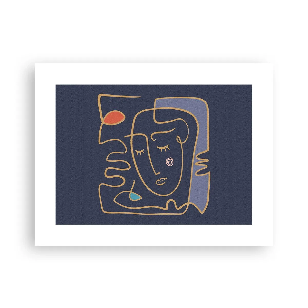 Poster - In nadenken - 40x30 cm