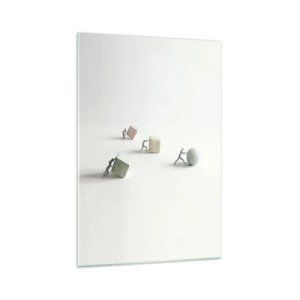 Schilderen op glas - Puur leven - 70x100 cm