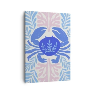 Schilderen op canvas - Als een zeebloem - 50x70 cm