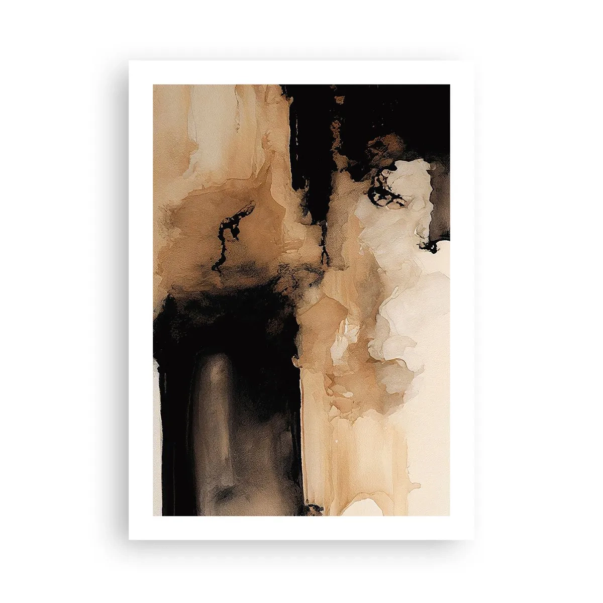 Poster - Intrigerende abstractie - 50x70 cm