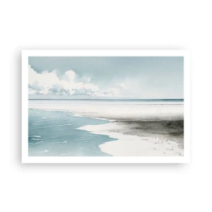 Poster - Zachte vloed - 91x61 cm