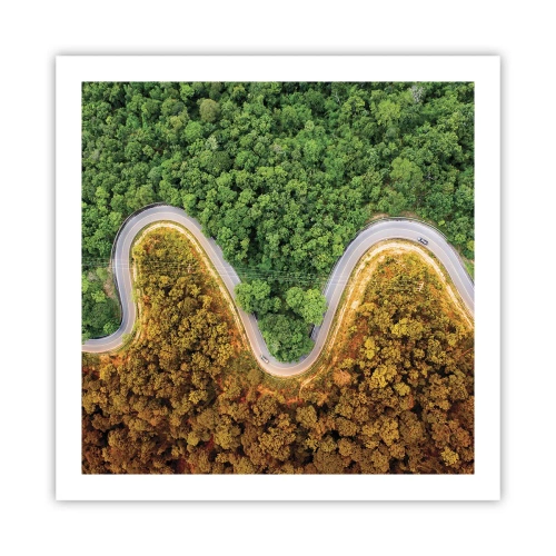 Poster - Grenzen en doorbraken - 60x60 cm