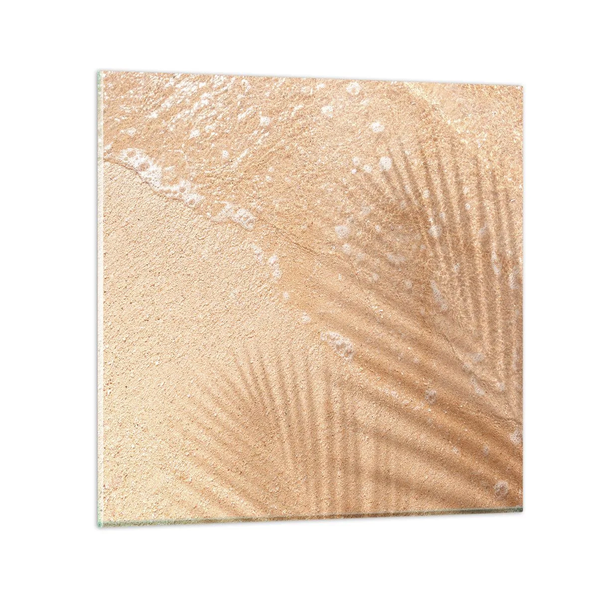 Schilderen op glas - De schaduw van een hete zomer - 30x30 cm