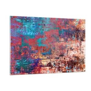 Schilderen op glas - Geheugen en vergetelheid - 120x80 cm