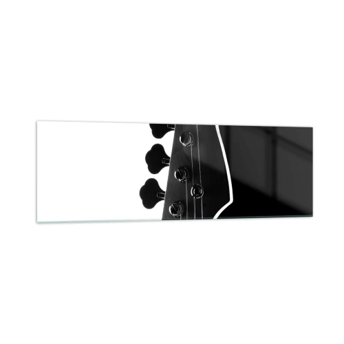 Schilderen op glas - Rock stilte - 160x50 cm