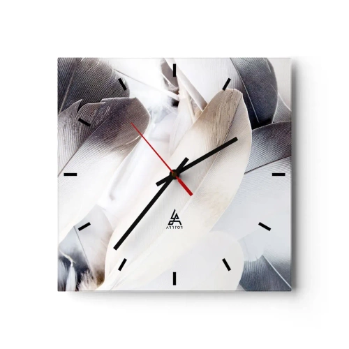 Wandklok - Klok - Bijna engelachtig - 40x40 cm
