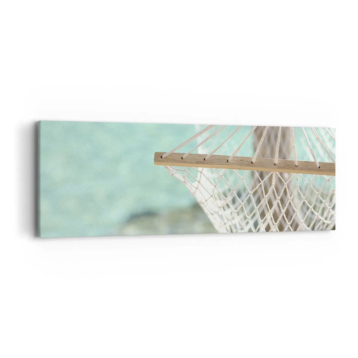 Schilderen op canvas - Tijd om te ontspannen - 90x30 cm