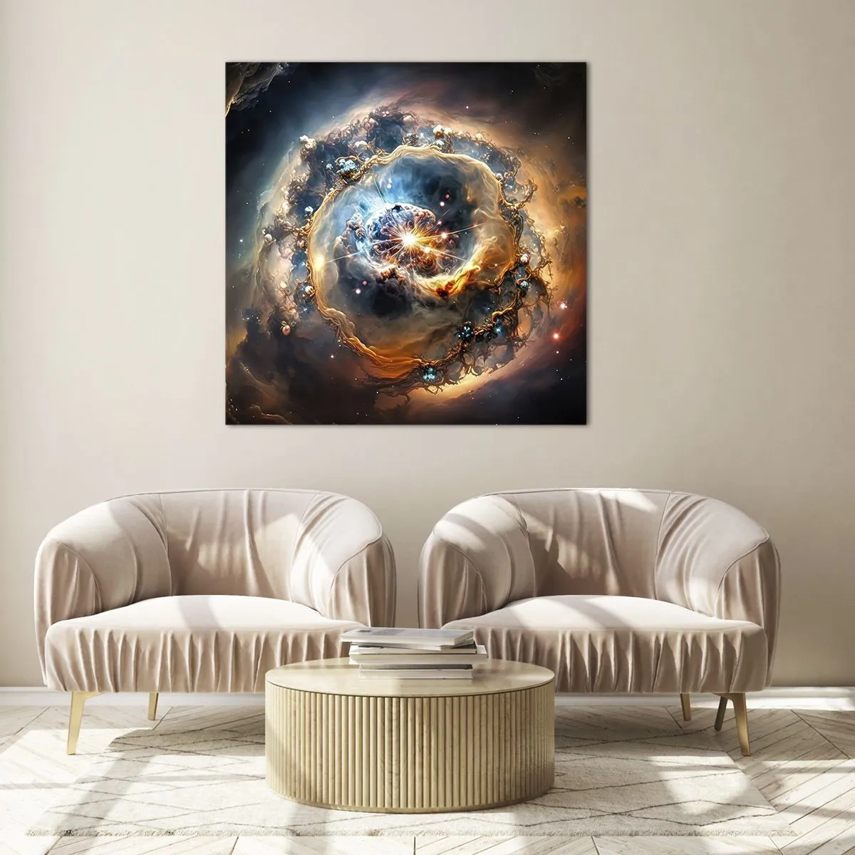 Schilderen op glas - Begin - 60x60 cm