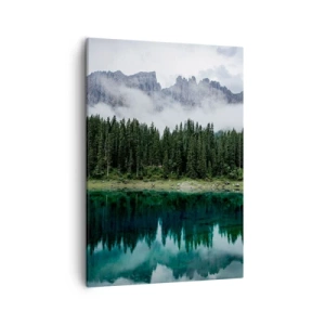 Schilderen op canvas - Stil, stil, laten we het drinkwater niet wakker maken... - 50x70 cm