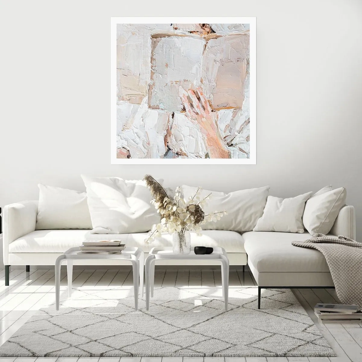 Poster - In een andere wereld - 40x40 cm