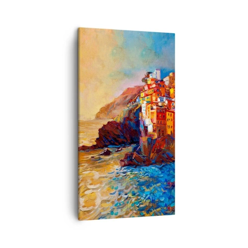 Schilderen op canvas - Italiaanse sfeer - 45x80 cm