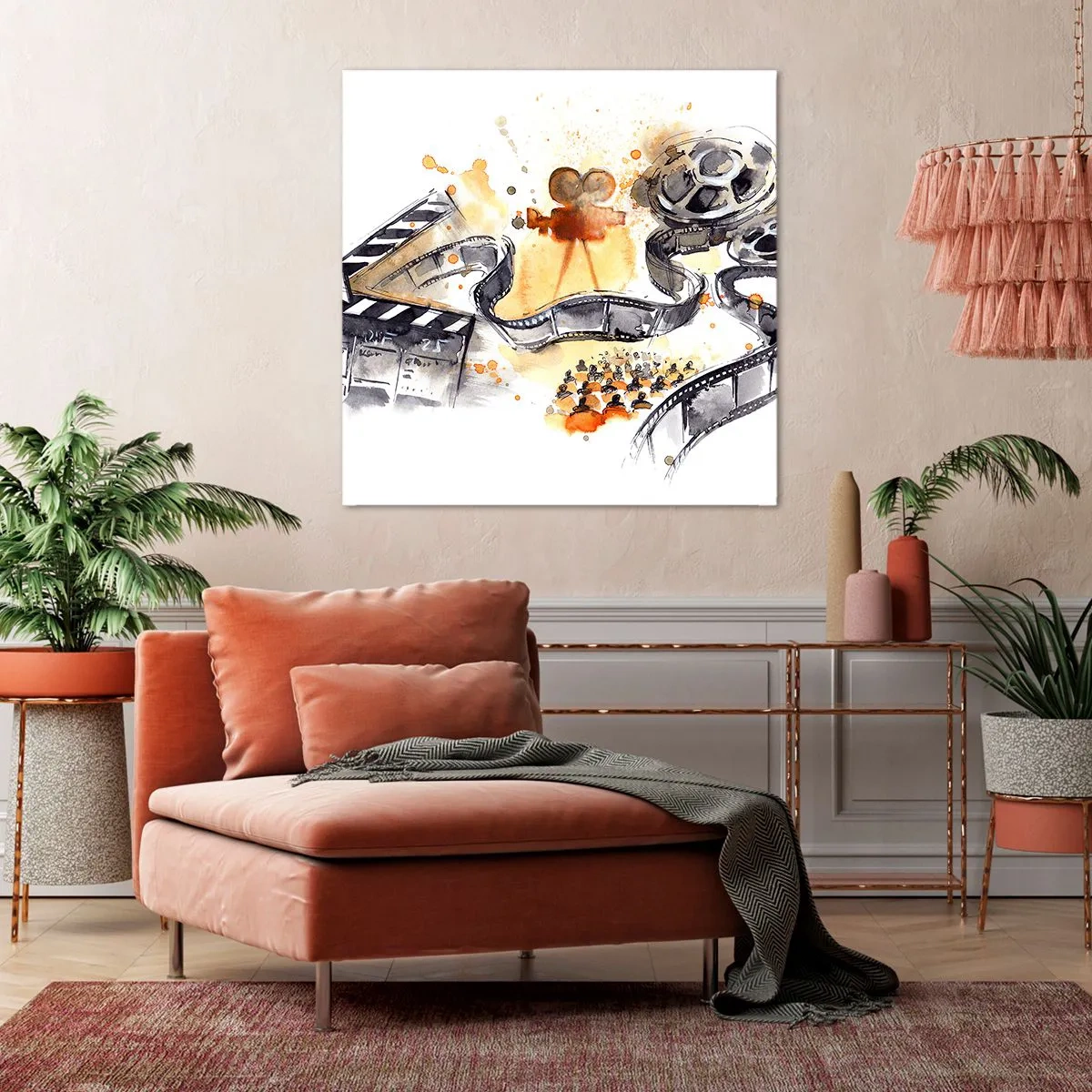 Schilderen op canvas - In het land van dromen - 30x30 cm