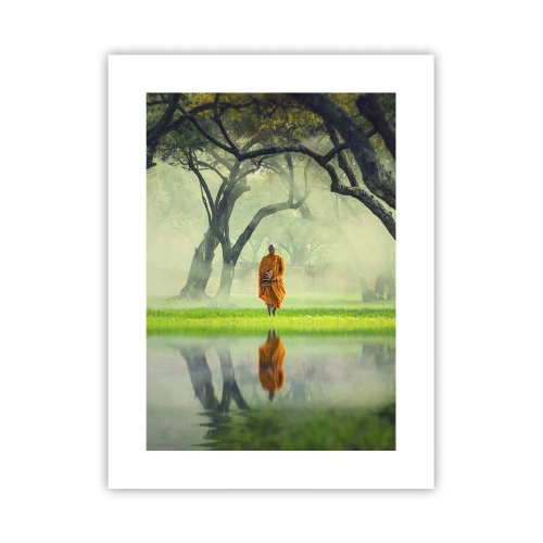 Poster - Op weg naar verlichting - 30x40 cm