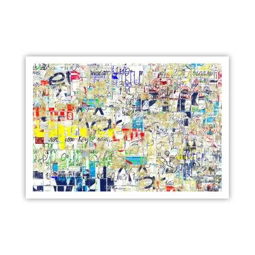 Poster - Het is gewoon een lust voor het oog - 100x70 cm