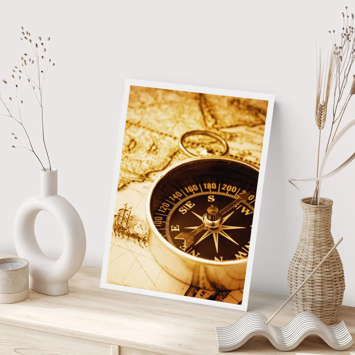 Poster - Oost of west? - 70x100 cm
