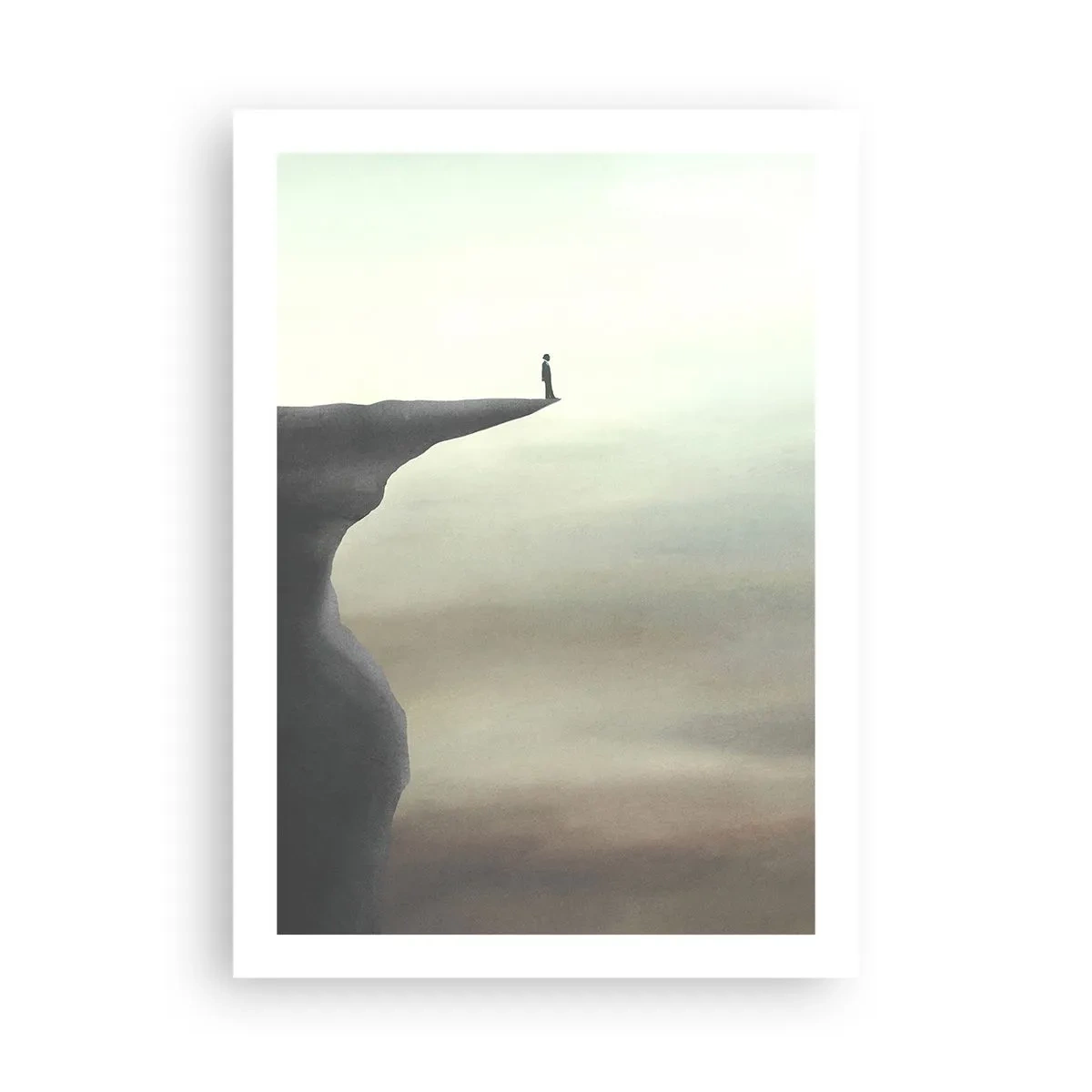 Poster - Omhoog, natuurlijk! - 50x70 cm