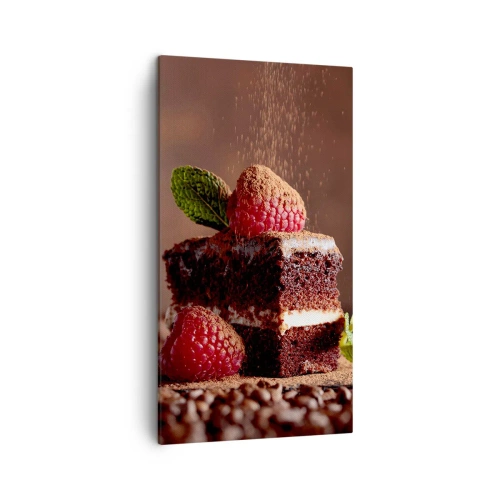 Schilderen op canvas - Het leven is zoet - 45x80 cm