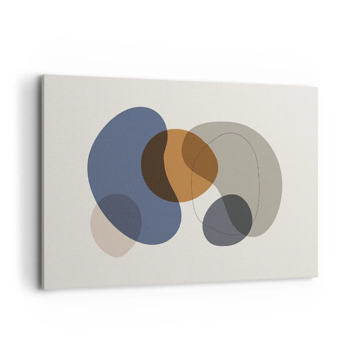 Schilderen op canvas - Kleur druppels - 120x80 cm