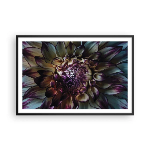 Poster in een zwarte lijst - De hoogtijdagen van de jeugd - 91x61 cm