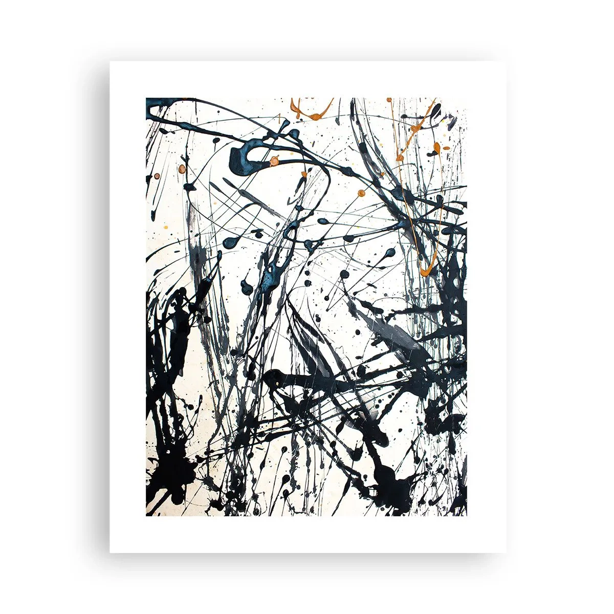 Poster - Expressionistische abstractie - 40x50 cm