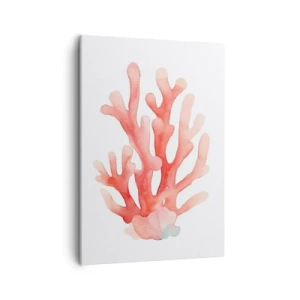Schilderen op canvas - Koraalkleurig koraal - 50x70 cm