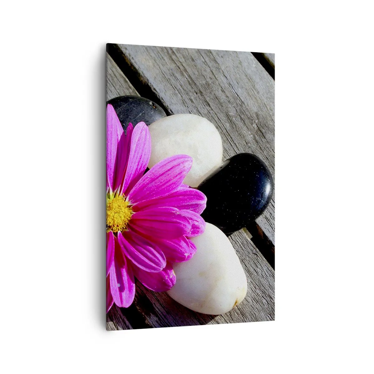 Schilderen op canvas - Rust op de pier - 80x120 cm