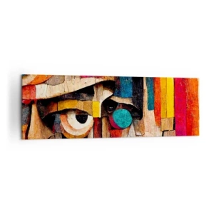 Schilderen op canvas - Ik zie je… - 160x50 cm
