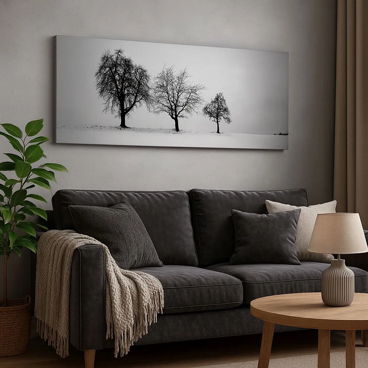 Schilderen op canvas - Waar dromen ze over? - 100x40 cm