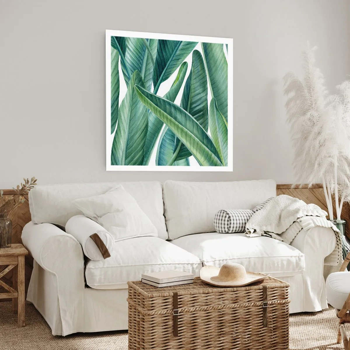 Poster - Groen zelf - 60x60 cm