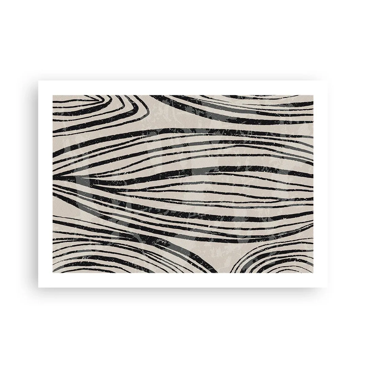 Poster - Lijnoverstromingsvlakte - 70x50 cm