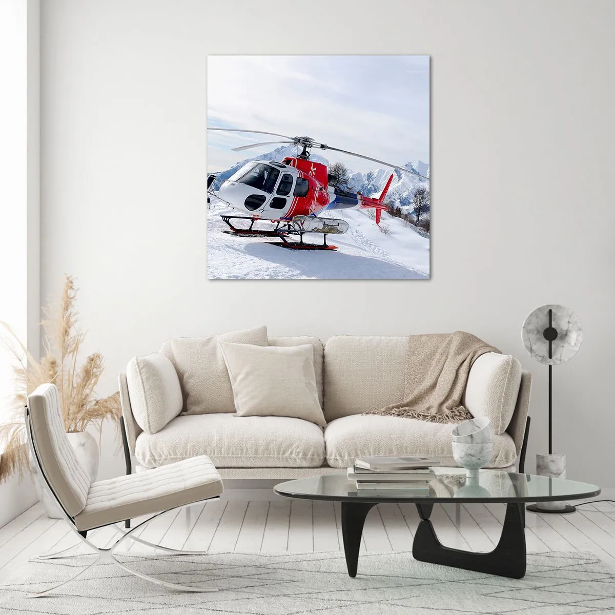 Schilderen op glas - Altijd klaar - 70x70 cm