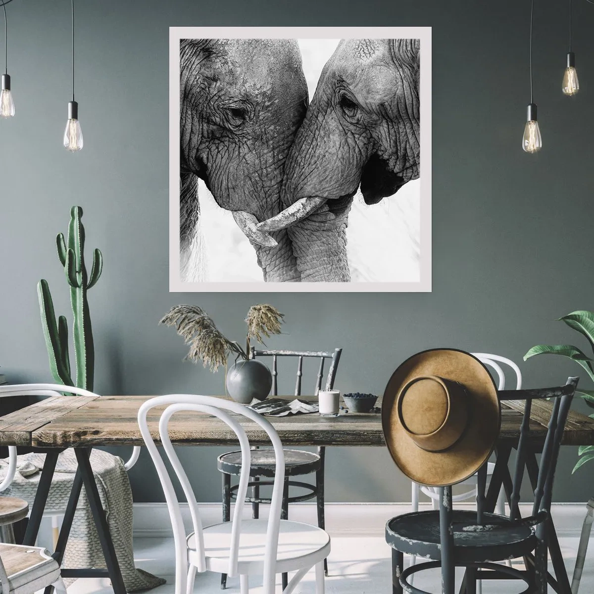Poster - Oprechte bekentenis - 50x50 cm