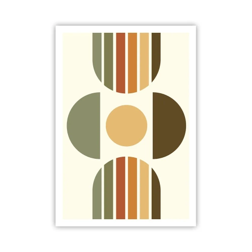 Poster - In aardetinten - 70x100 cm