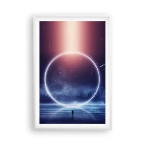 Poster in een witte lijst - Ze zijn er al... - 61x91 cm