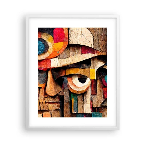 Poster in een witte lijst - Ik zie je… - 40x50 cm