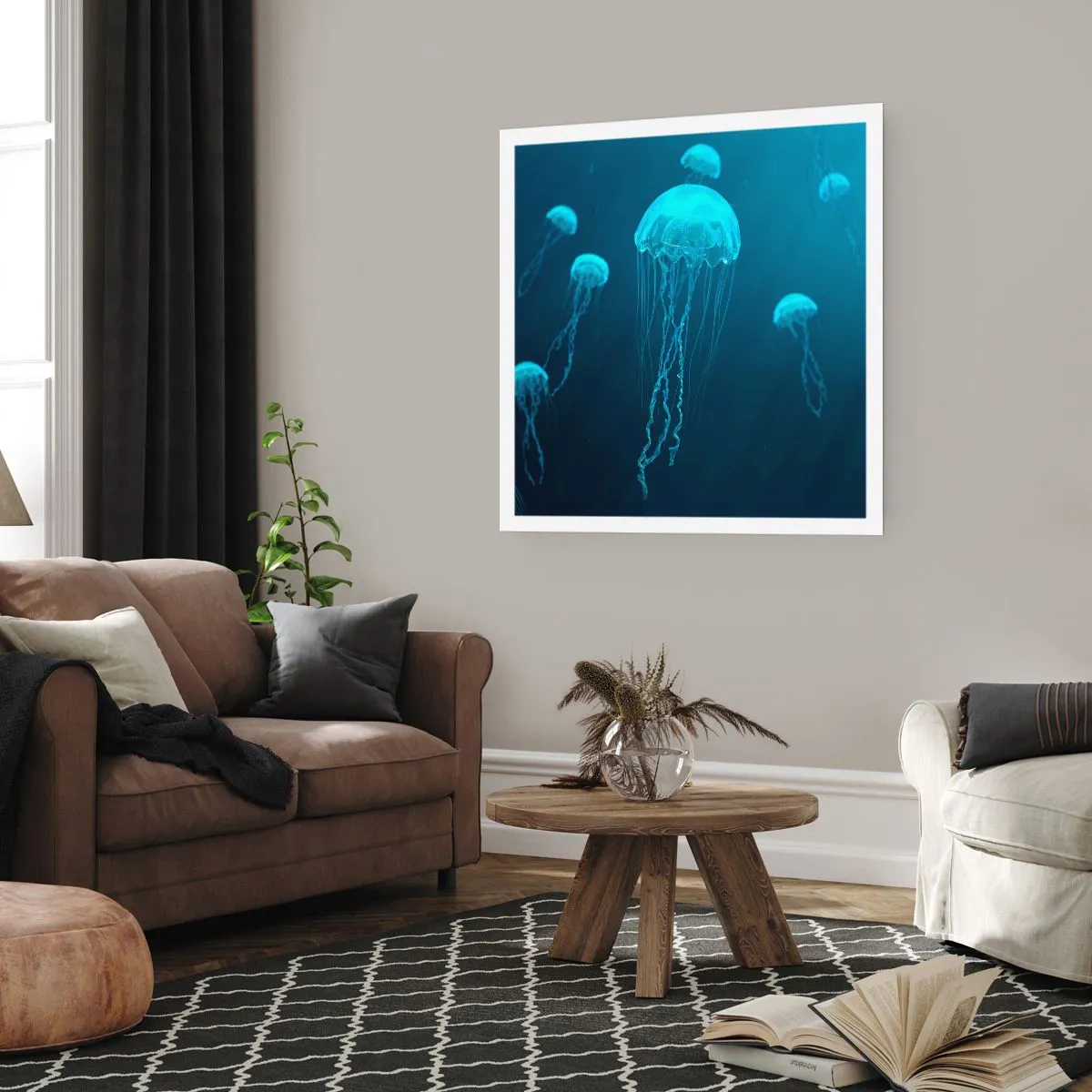 Poster - Oceaandans - 30x30 cm
