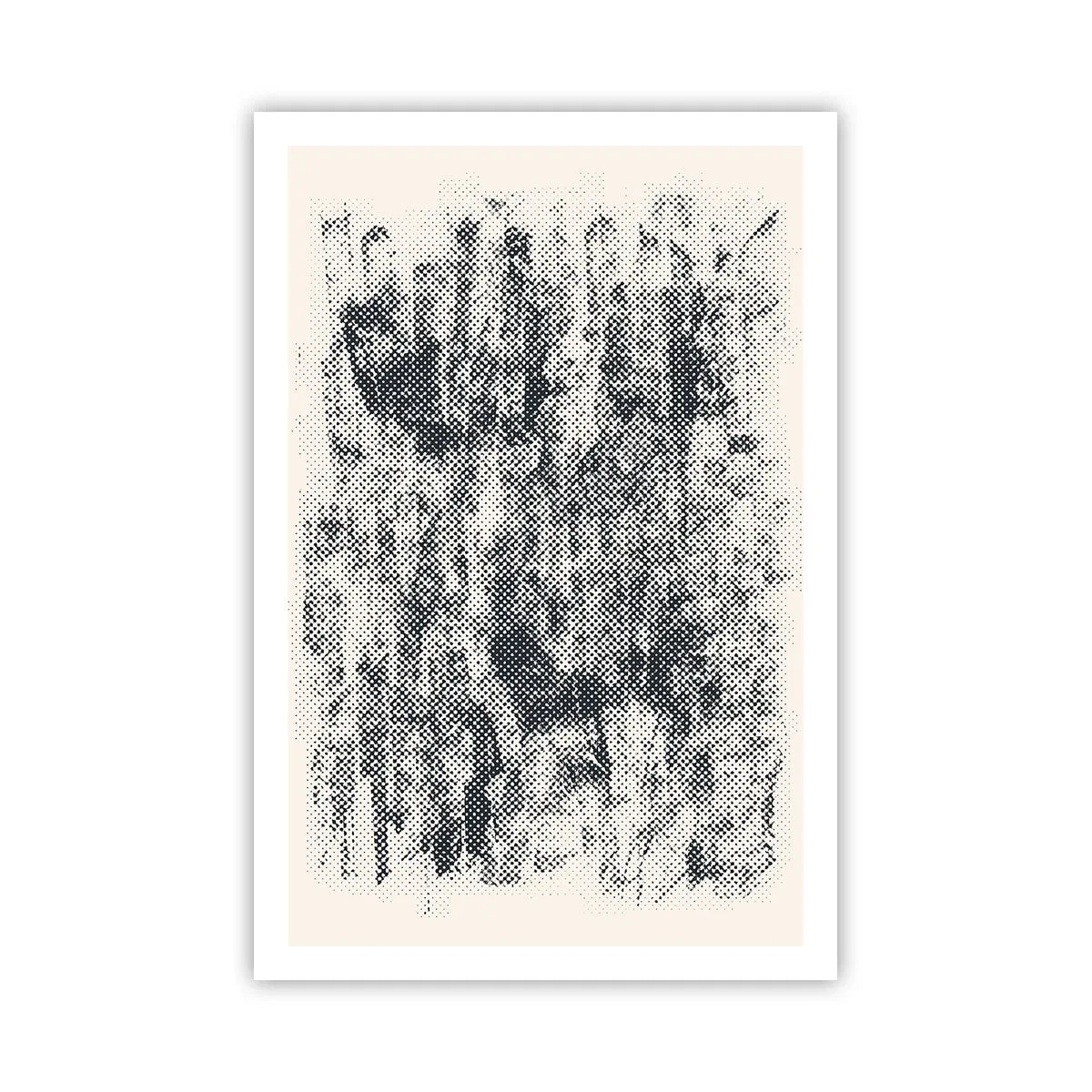 Poster - Mistige compositie - 61x91 cm